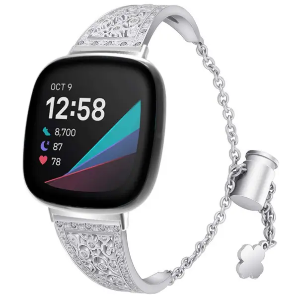 Marquis Cuff Bracelet For Fitbit Versa 4 #5