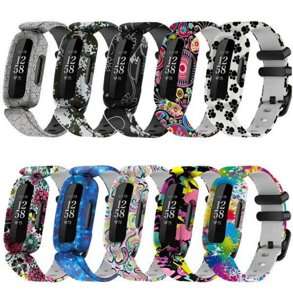 Graphic Active Band For Fitbit Inspire 2 #2