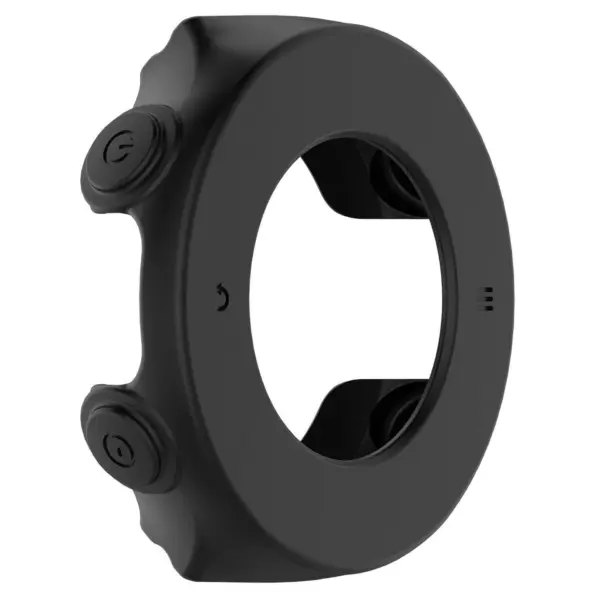 G.pc2.1 Front Shockproof Silicone Case Fits Garmin Forerunner 620 In Black
