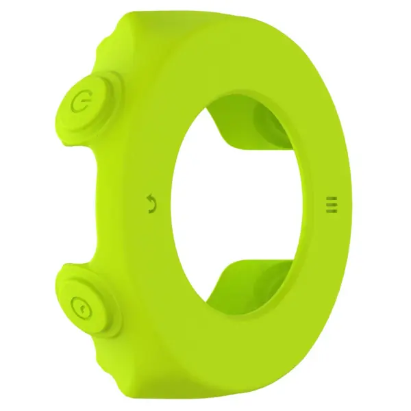 G.pc2.11 Front Shockproof Silicone Case Fits Garmin Forerunner 620 In Green