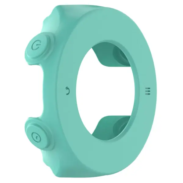 G.pc2.11a Front Shockproof Silicone Case Fits Garmin Forerunner 620 In Turquoise