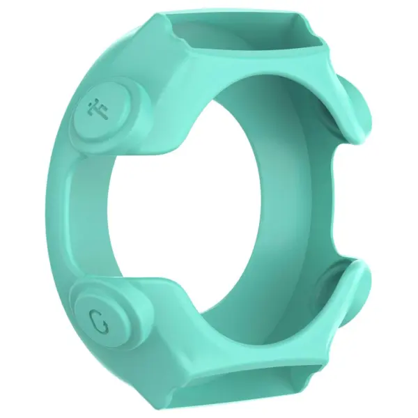 G.pc2.11a Back Shockproof Silicone Case Fits Garmin Forerunner 620 In Turquoise
