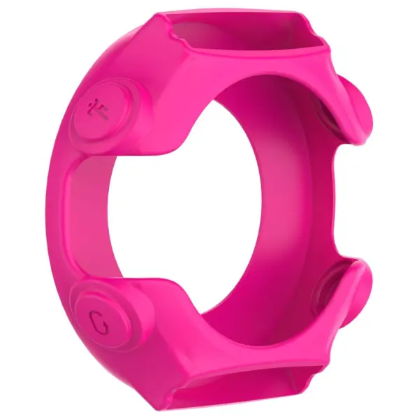 G.pc2.13 Back Shockproof Silicone Case Fits Garmin Forerunner 620 In Fuchsia