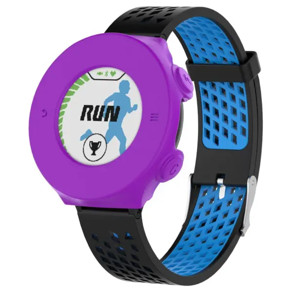 G.pc2.18 Shockproof Silicone Case Fits Garmin Forerunner 620 In Purple