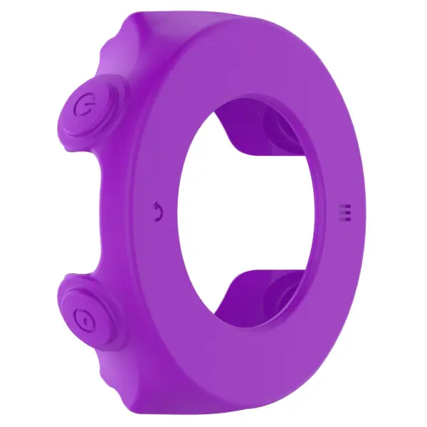 G.pc2.18 Front Shockproof Silicone Case Fits Garmin Forerunner 620 In Purple