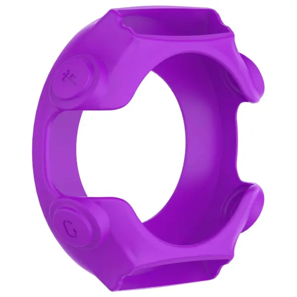G.pc2.18 Back Shockproof Silicone Case Fits Garmin Forerunner 620 In Purple
