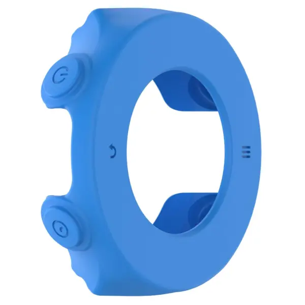 G.pc2.5 Front Shockproof Silicone Case Fits Garmin Forerunner 620 In Blue