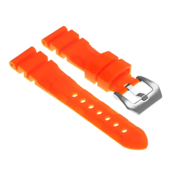 R.pn3.12 Silicone Rubber Strap In Orange
