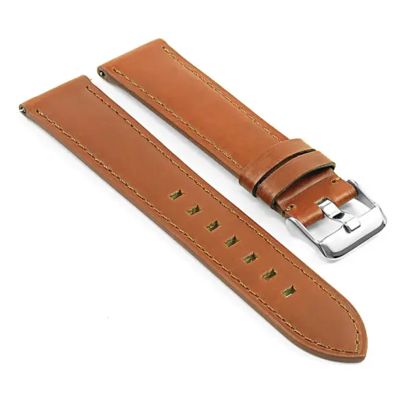 sw.l2.3 DASSARI Smooth Leather Strap in Tan