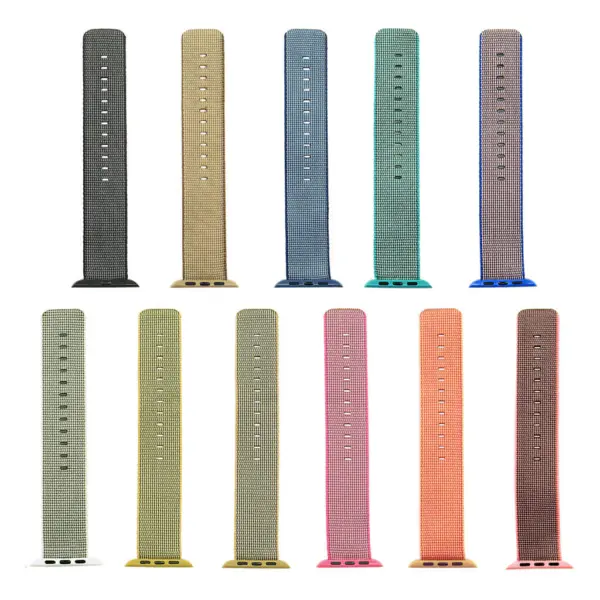a.n1 All Color Woven Nylon Strap for Apple iWatch