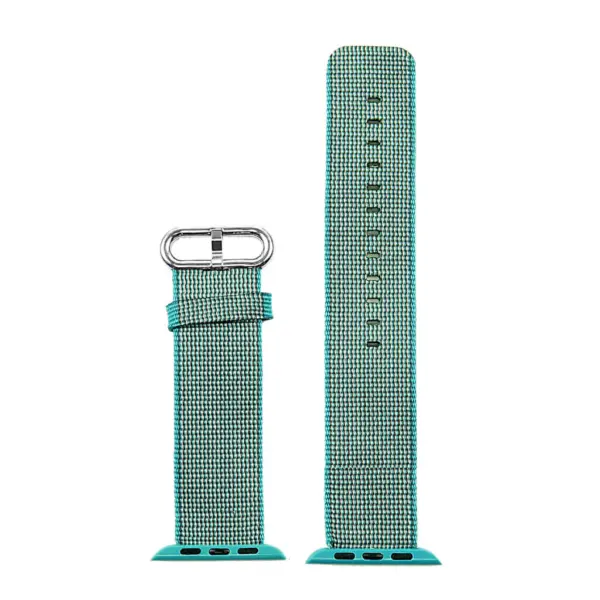 a.n1.5a Woven Nylon Strap for Apple iWatch in Aqua