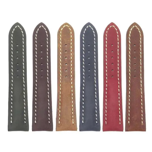 DASSARI Avant brb1 Distressed Italian Leather Strap
