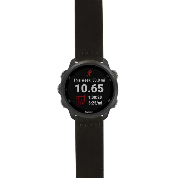 g.f245.st29 Main Black StrapsCo Heavy Duty Suede Watch Strap 20mm