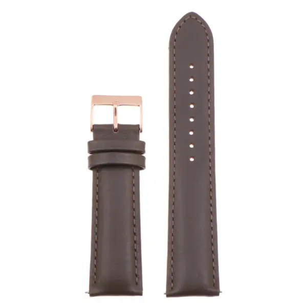 Classic Stitched Leather Strap - Extra Long For MoonSwatch #45