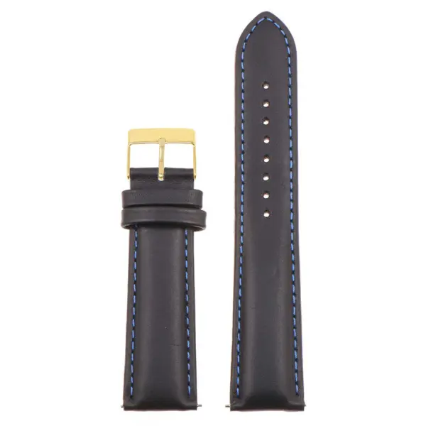 Classic Stitched Leather Strap - Extra Long For MoonSwatch #74