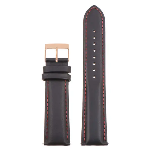 Classic Stitched Leather Strap - Extra Long For MoonSwatch #70