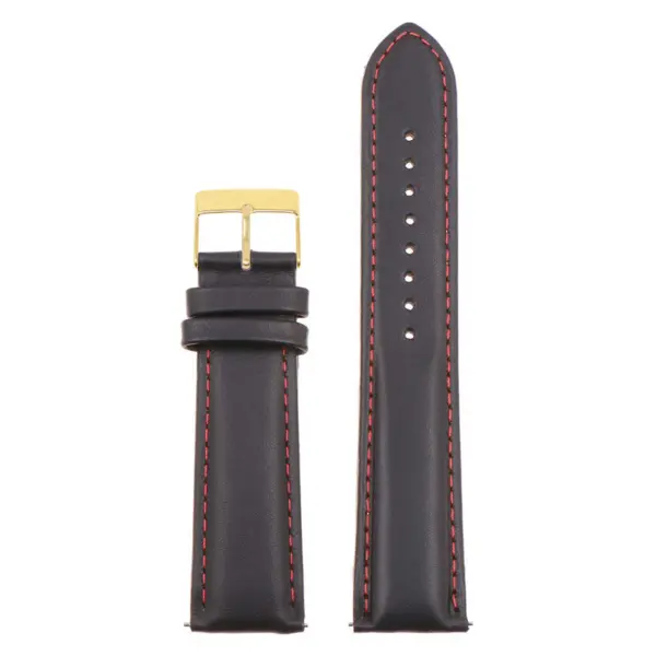 Classic Stitched Leather Strap - Extra Long For MoonSwatch #69