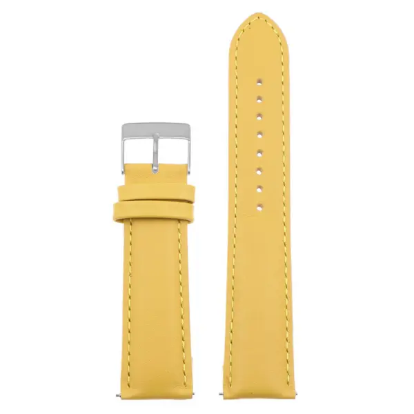 Classic Stitched Leather Strap - Extra Long For MoonSwatch #67