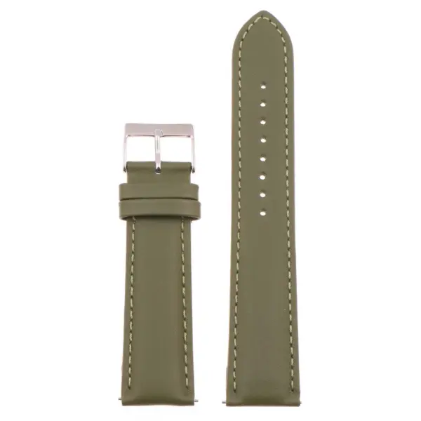Classic Stitched Leather Strap - Extra Long For MoonSwatch #63