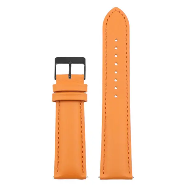 Classic Stitched Leather Strap - Extra Long For MoonSwatch #56