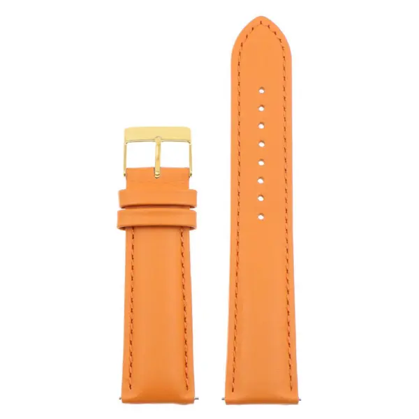 Classic Stitched Leather Strap - Extra Long For MoonSwatch #54