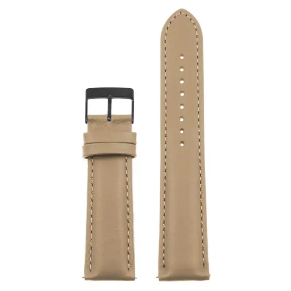 Classic Stitched Leather Strap - Extra Long For MoonSwatch #51