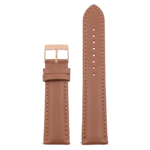 Classic Stitched Leather Strap - Extra Long For MoonSwatch #40