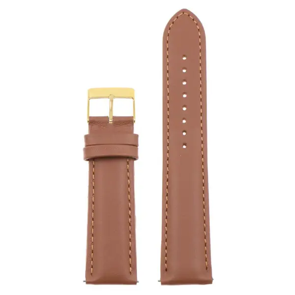 Classic Stitched Leather Strap - Extra Long For MoonSwatch #39
