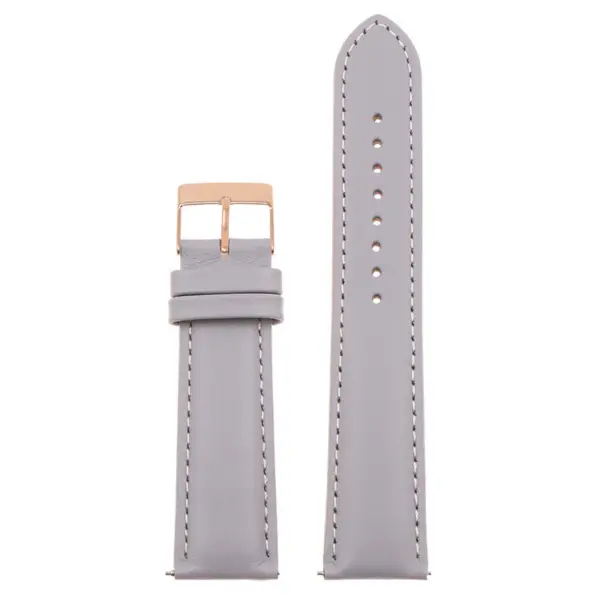 Classic Stitched Leather Strap - Extra Long For MoonSwatch #25