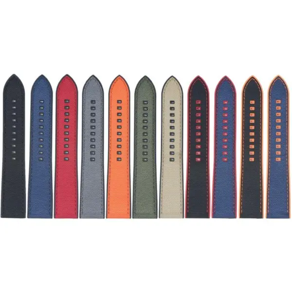 DASSARI Sailcloth FKM Hybrid Strap For MoonSwatch #2