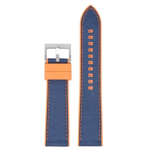 DASSARI Sailcloth FKM Hybrid Strap For MoonSwatch #10