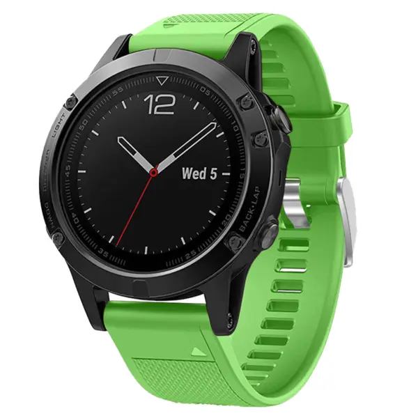 g.r18.11 Replacement Strap Band for Garmin Fenix 5 in Green 1
