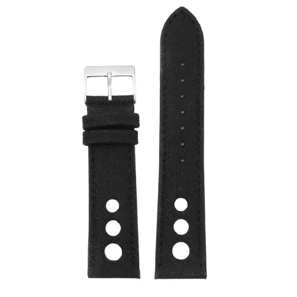 Turbo Nylon Rally Strap w Contrast Stitching & Leather Backing By DASSARI #3