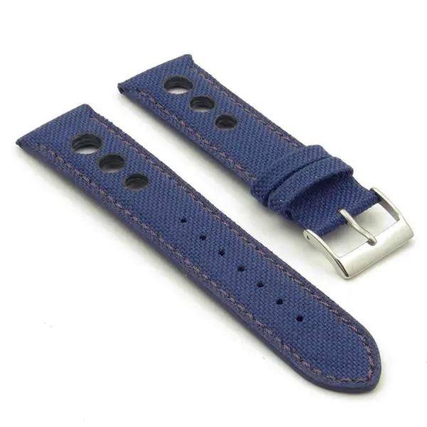 Turbo Nylon Rally Strap w Contrast Stitching & Leather Backing By DASSARI #25