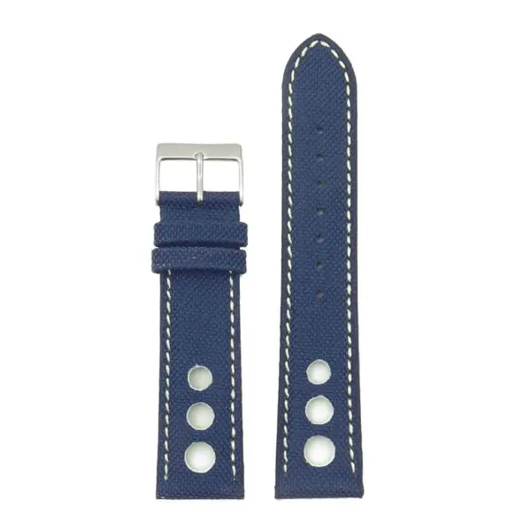 Turbo Nylon Rally Strap w Contrast Stitching & Leather Backing By DASSARI #27