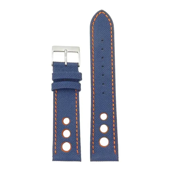 Turbo Nylon Rally Strap w Contrast Stitching & Leather Backing By DASSARI #30