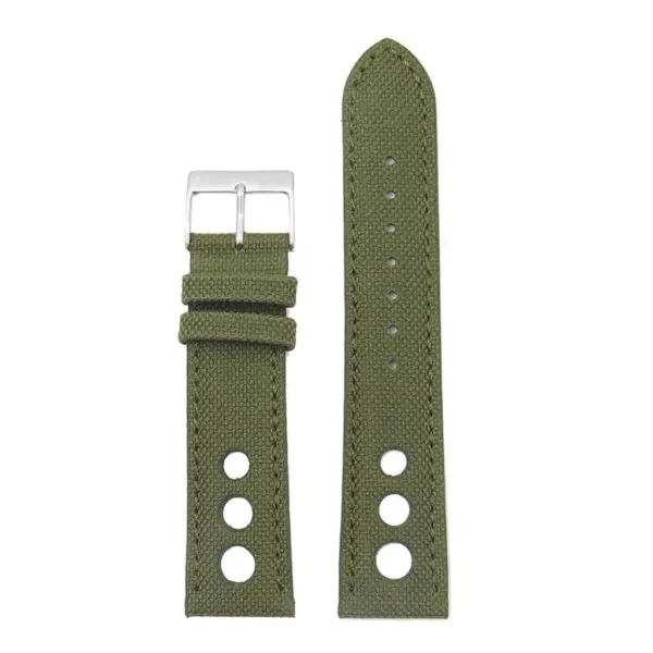 Turbo Nylon Rally Strap w Contrast Stitching & Leather Backing By DASSARI #33