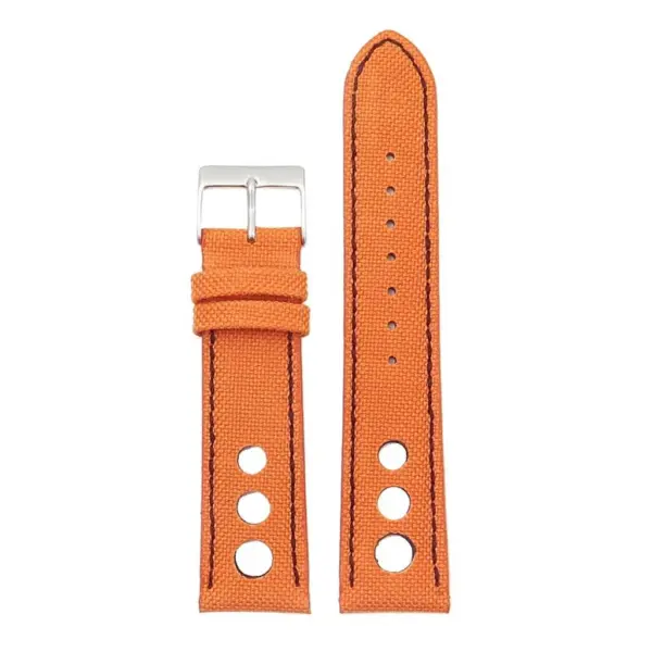 Turbo Nylon Rally Strap w Contrast Stitching & Leather Backing By DASSARI #45
