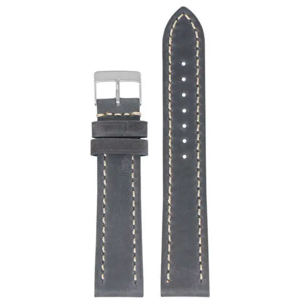 Vintage Leather Strap For Garmin Vivoactive 4S #10