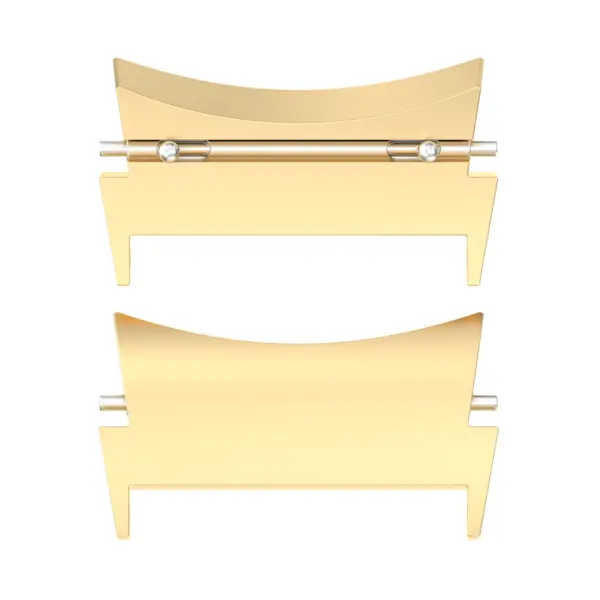 s.ad1 .yg Alt Gold StrapsCo Stainless Steel Strap Adapter for Samsung Galaxy Watch 4