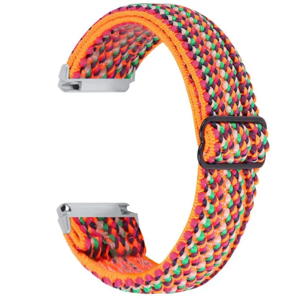 fb.ny26.y Back Boho StrapsCo Funky Pattern Elastic Nylon Watch Band Strap for Fitbit Versa Versa 2
