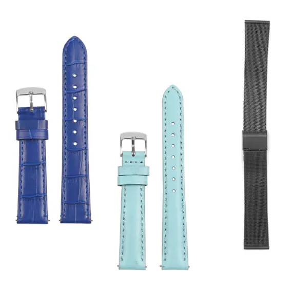 Womens Strap Bundle Blue Light Blue Black