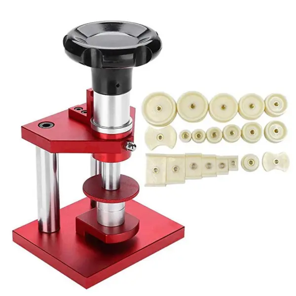 T.wp3 Main Professional Watch Case Press Tool Set In Red