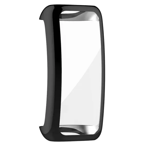 fb.pc16.1 Main Black StrapsCo TPU Rubber Protective Case for Fitbit Inspire 2