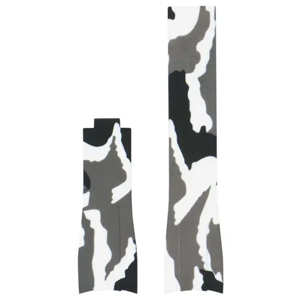r.rx7 .22.nb Up White Camo No Buckle StrapsCo Fitted Camo Rubber Watch Band Strap