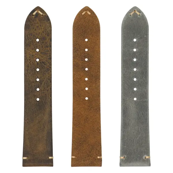 Kt1 All Colors StrapsCo Distressed Calf Leather Watch Band Strap