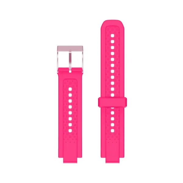 G.r35.13 Up Fuchsia StrapsCo Silicone Rubber Watch Band Strap For Garmin Forerunner 25 (Small Version)