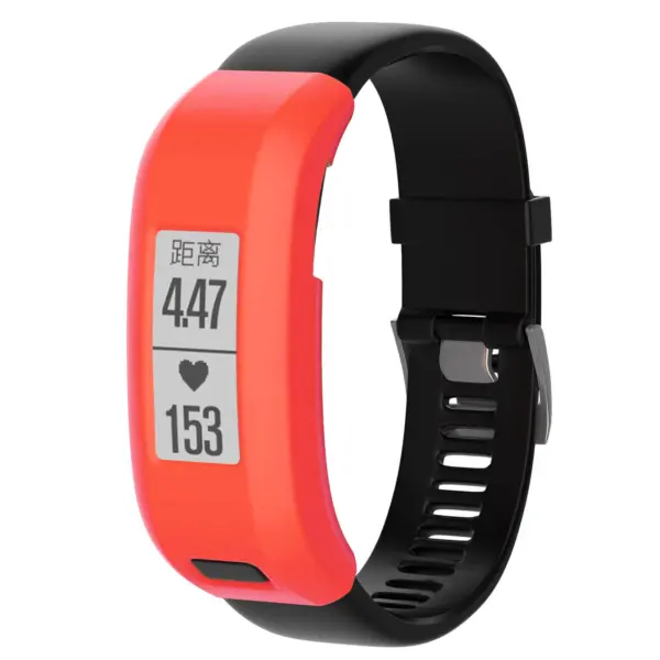 G.pc9.12 Silicone Screen Protector Fits Garmin Vivosmart In Orange