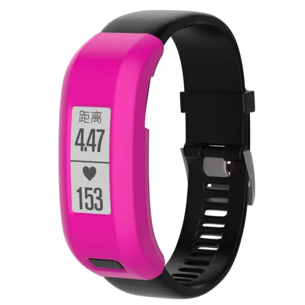 G.pc9.13 Silicone Screen Protector Fits Garmin Vivosmart In Pink