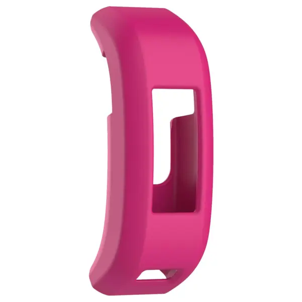 G.pc9.13a Front Silicone Screen Protector Fits Garmin Vivosmart In Magenta